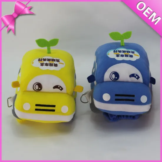 Microfiber stuffed toys, hanging car soft toys, plush car with CN71