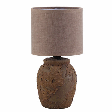 Wholesale Antique Desktop Lamp | Brown Table Bedside Lamp for Nightstand