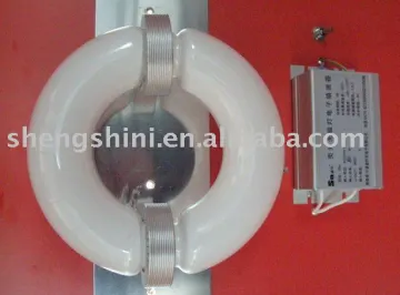 80/100/120/150/180/200/250W Ring type LVD electrodeless fluorescent induction lamps with E-ballast