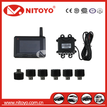 Nitoyo TPMs mit externen Sensoren für LKW.