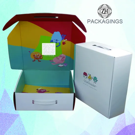 Double side printing custom shipping box