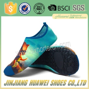 silicone diving shoes rubber swimming flipper shoes