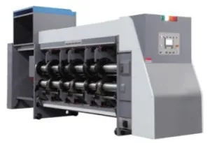 Mobile slotting die cutting machine