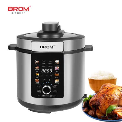 6L Electric Pressure Cooker: Multi-Pressure Rice Cooker
