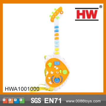 cartoon musical instrument children plastic toy guitar