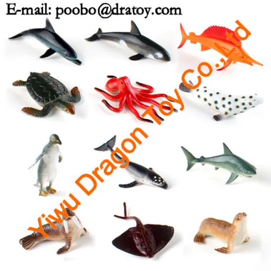 toys plastic ocean animals