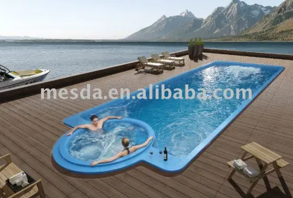 Super large swim spa