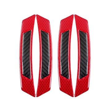 4pc Set Car Bumper Reflective Safety Strip Tape