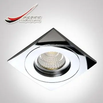 chrome aluminum  simple design led spotlight , CE