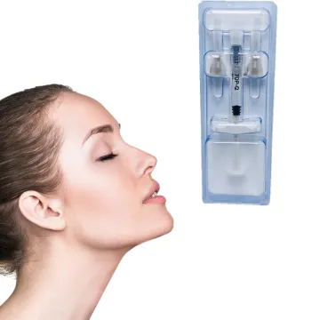 High quality 1ml facial filler injection hyaluronic acid chin augmentation dermal filler