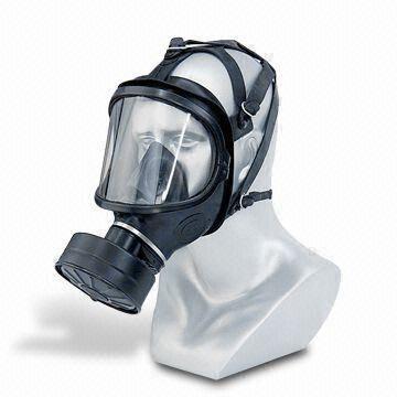 Respirator and Army Gas Mask with 1 Eye Window for Person, Provides Wide Visual Field
