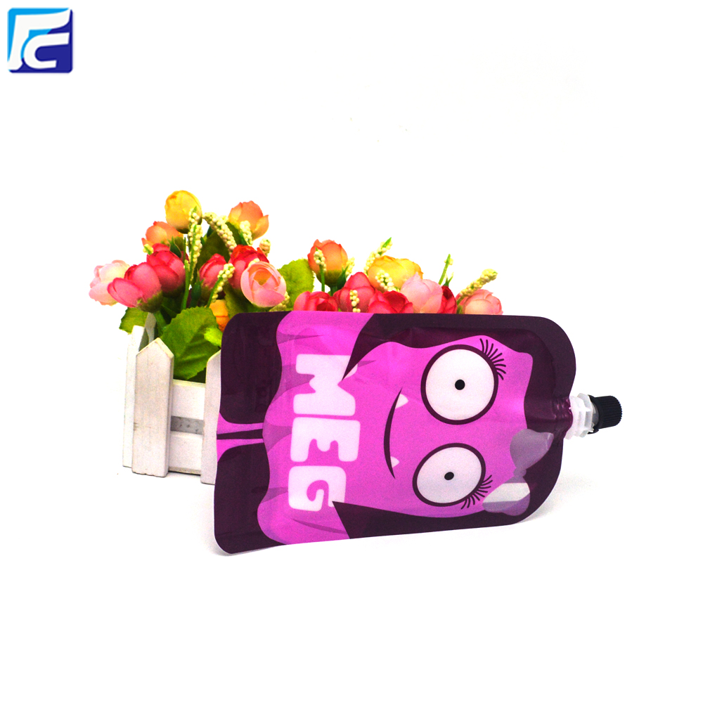 Spout Plastic Packaging Pouch Bag with Window