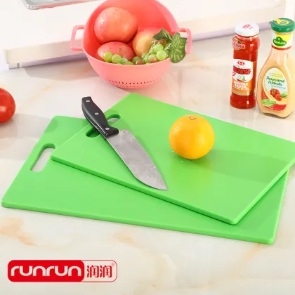 Multicolored Sturdy Plastic Cutting Board
