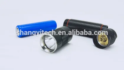 Military quality IP65 4 modes waterproof strobe rechargeable u2 led rechargeable coast flashlight
