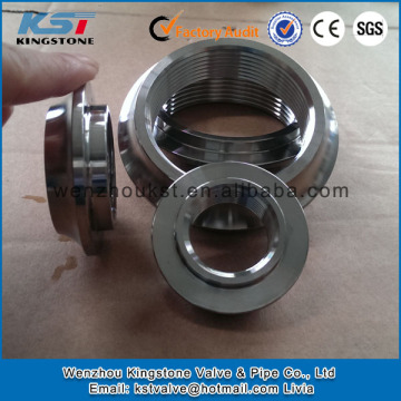 ss304 1" butt welding female spud with NPT thread