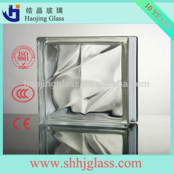 manufacturer sea wave glass bricks with CE / CCC