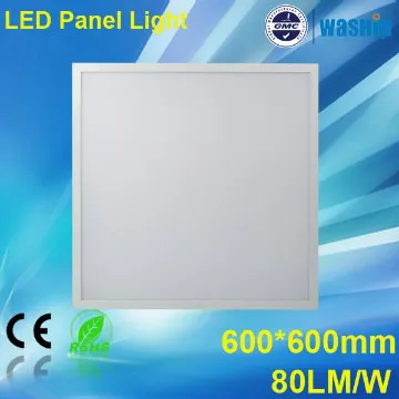 Mecury free Pb free 36W LED Panel Lighting 60x60cm no flicker no UV