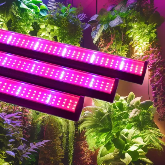 Customizable 100W 320W T12 LED Plant Grow Light - Aluminum+PC Plant Grow Lamp
