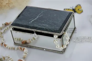 Attractive Design Delicate Wholesale Marble Jewelry Box                        
                                                Quality Choice