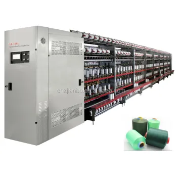 China Supplier of Spandex Lycra Yarn Single and Double Covering Machines