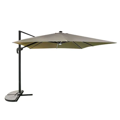 Roma Solar LED Beach Umbrella Sun Protection