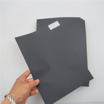 Clear polished polycarbonate film for protective screen