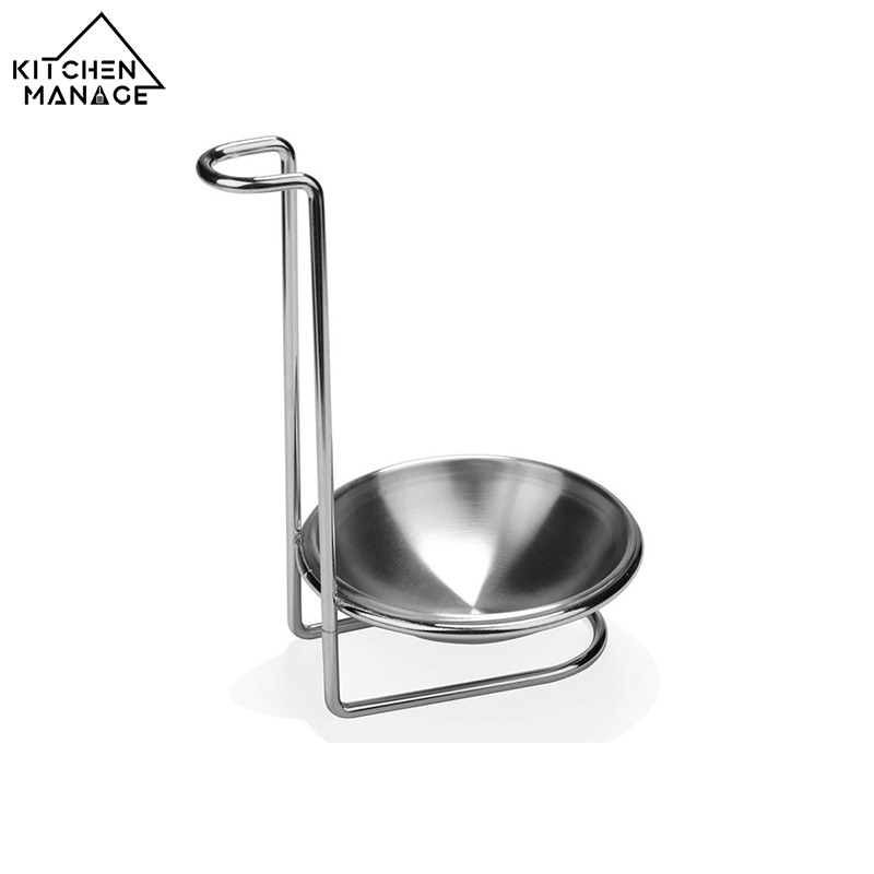 Stainless Steel spoon rest and utensil holder