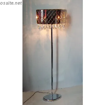 modern decorative acrylic crystal floor lamp