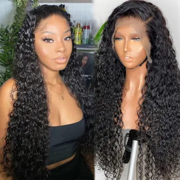 Cheap Wholesale Hair Wigs Brazilian Virgin Transparent Lace Front Wig Hd Full Lace Frontal Human Hair Wigs For Black Woman