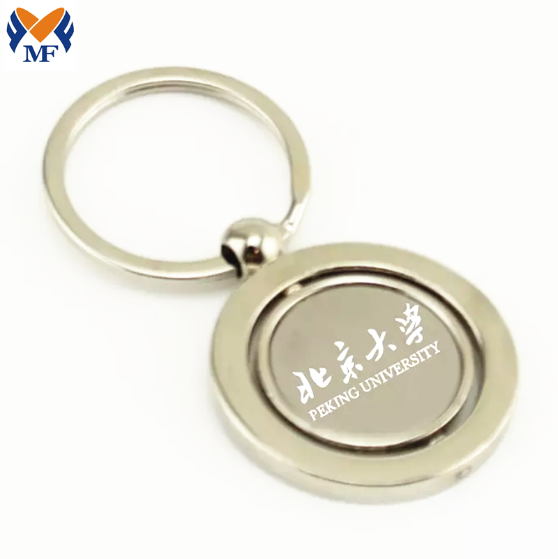 Rotary Metal Keychain