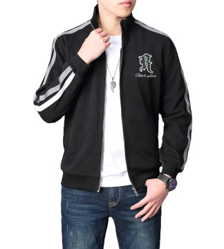 Wholesale High-Quality OEM Men's Waterproof Casual Jackets in Black and Red - Affordable Prices from China