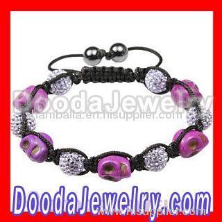 Crâne tête Bracelet de mode | Style Nialaya crâne tête Bracelet
