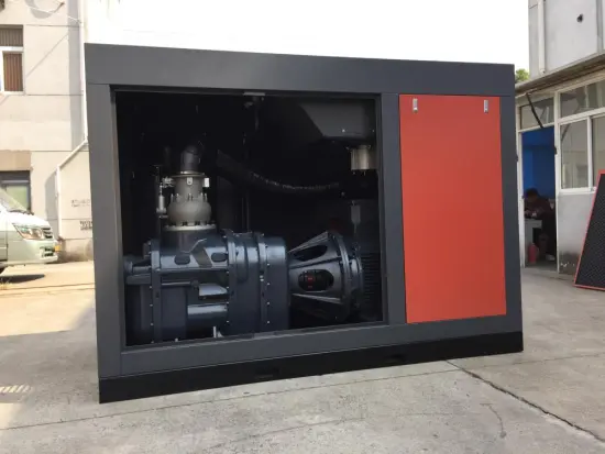 280kw Industrial Air Two Stage Screw Compressor Energy Saving