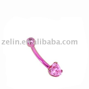 wholesale dangle body jewelry ,316L steel navel ring piercing jewelry