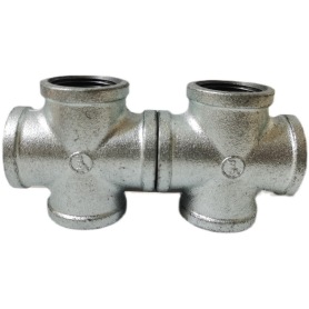 Galvanized Pipe Cross Connectors with Corrosion Resistance