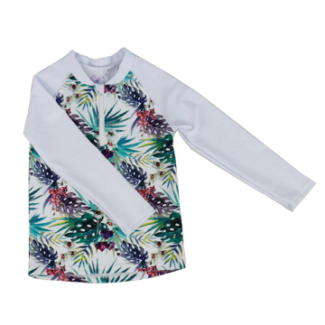 Recycled Polyester & Spandex Kids Swimwear: Protecting Your Little Girl in Style and Sustainability