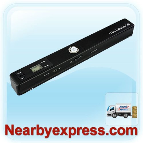 Portable Cordless Mini Scanner Handyscan with rechargeable built-in Li-battery