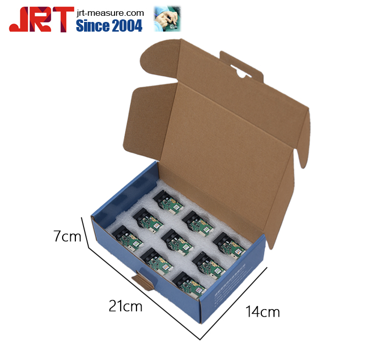 How to pack your 40m Rangefinder Laser Module samples