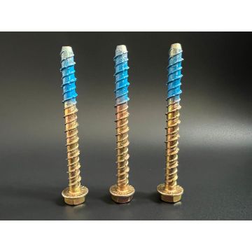 Anti-loosening hexagonal head concrete anchor bolt