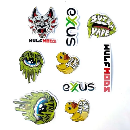 Custom Print Sticker Sheets: Brand Labels, Adhesive, Waterproof Vinyl Paper Packaging