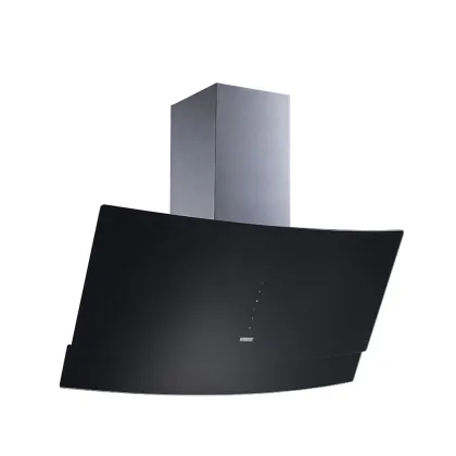 Touch Remote Control 1000 m3/h Auto Kitchen Smoke Hood Cooking Range Hood Exhaust Hood 90CM Chimney