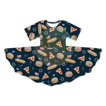 Bamboo Girl Soft Dresses and Custom Printed Children's Clothing
