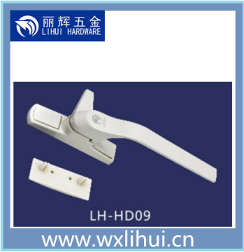 cockspur handle for upvc window,single point window handle,al alloy handle zinc base spinning handle sevenn point window handle