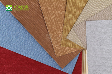 Leatherette UV Embossed Wrapping Pearlized Paper