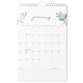 Gemakkelijke planning 12 maanden verticale wandkalender