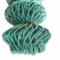 6 feet green PVC chain link fence