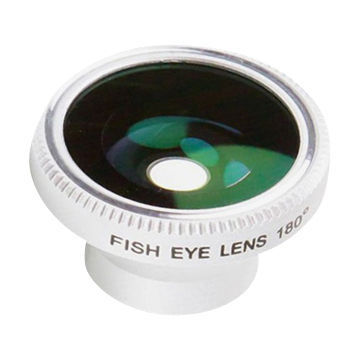 Fish eye lens for mobile phone