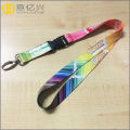 Custom logo id polyester bottle opener printing lanyard