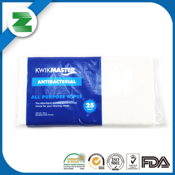 100% spunlace household custom polyester cleaning wipes