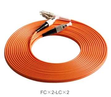 3 Meter FC LC Duplex Multi-Mode Fiber Optic Patch Cord